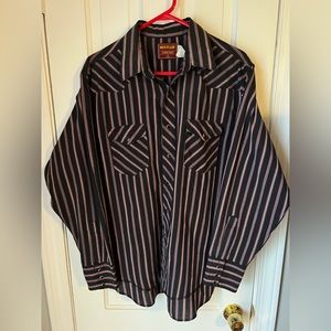 Rustler Western shirt, long tails